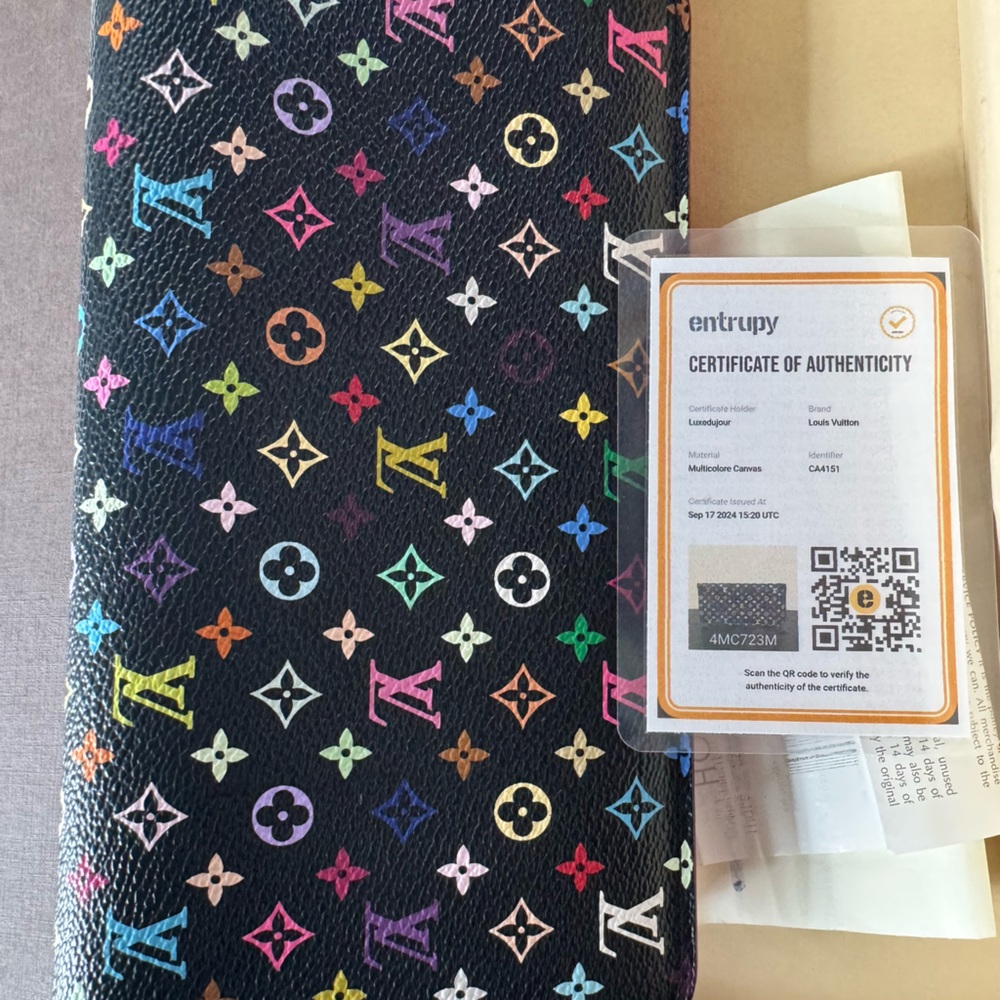 Louis Vuitton Portefeuille Insolite Multicolor Wallet